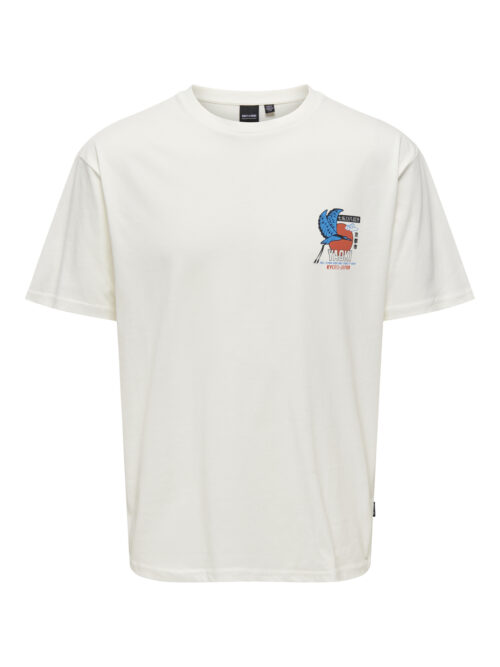 ONLY & SONS KIDS OSJKEANE RLX SS PRINTED TEE RT VD