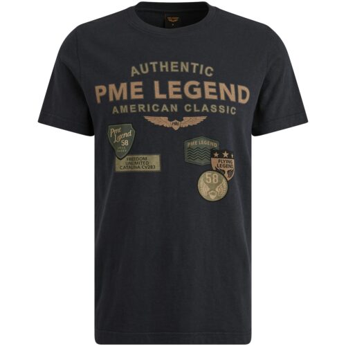 PME Short sleeve r-neck slub jers