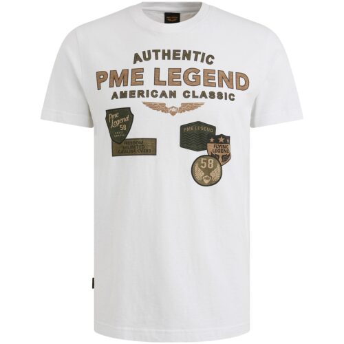 PME Short sleeve r-neck slub jers