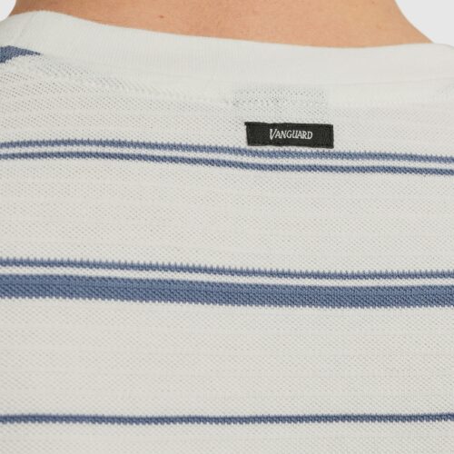 Vanguard Short sleeve r-neck pique tex