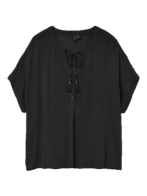 Vero Moda VMBENTE SS WIDE TOP WVN GA