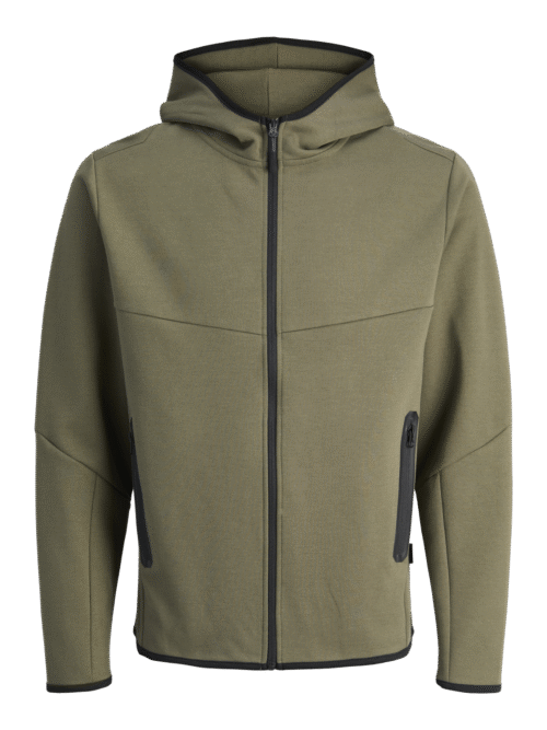 JACK & JONES JCOFUSION SWEAT ZIP HOOD NOOS