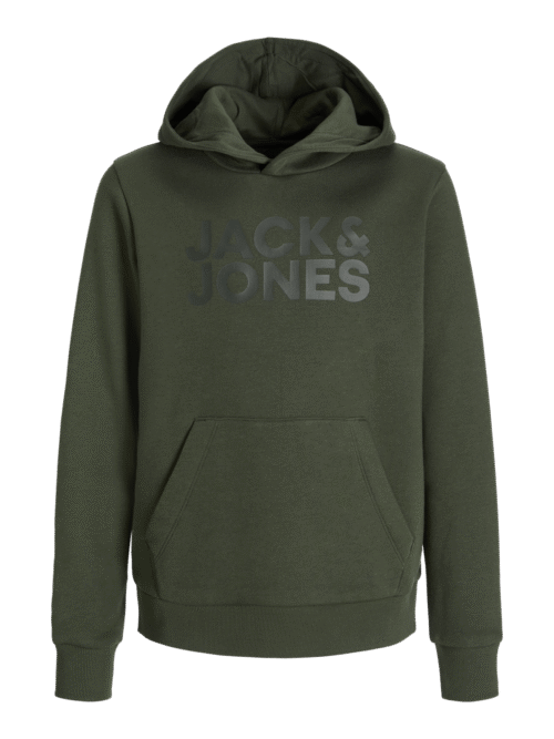 JACK & JONES JUNIOR JJECORP LOGO SWEAT HOOD NOOS JNR