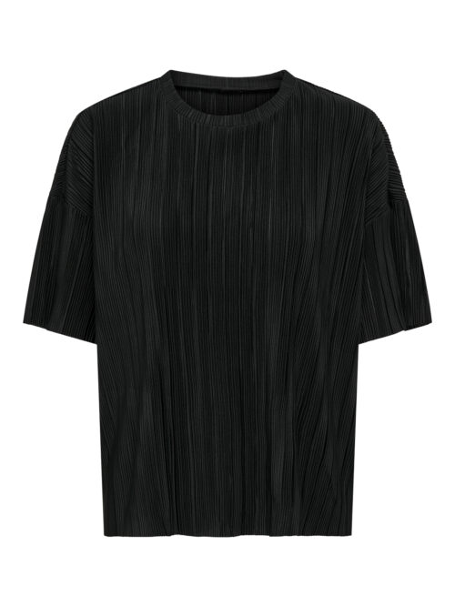 ONLY CARMAKOMA CARRAVENNA S/S PLISSE TOP JRS NOOS