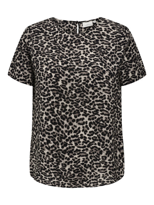 ONLY CARMAKOMA CARVICA LIFE SS TOP WVN NOOS