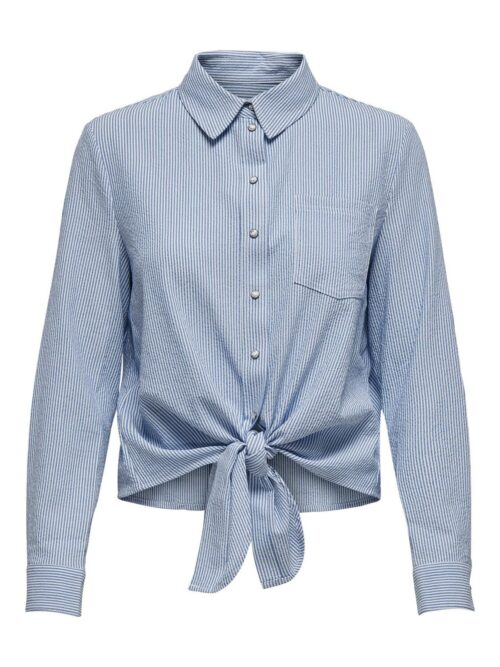 only ONLLECEY LS KNOT SHIRT NOOS WVN