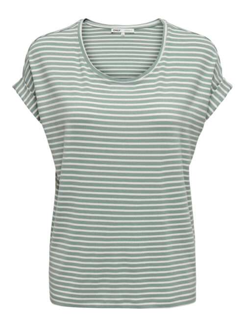 only ONLMOSTER STRIPE S/S O-NECK TOP JRS
