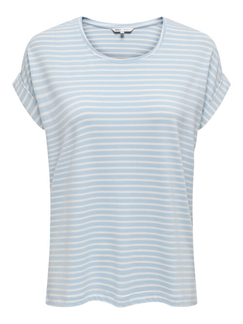 only ONLMOSTER STRIPE S/S O-NECK TOP JRS