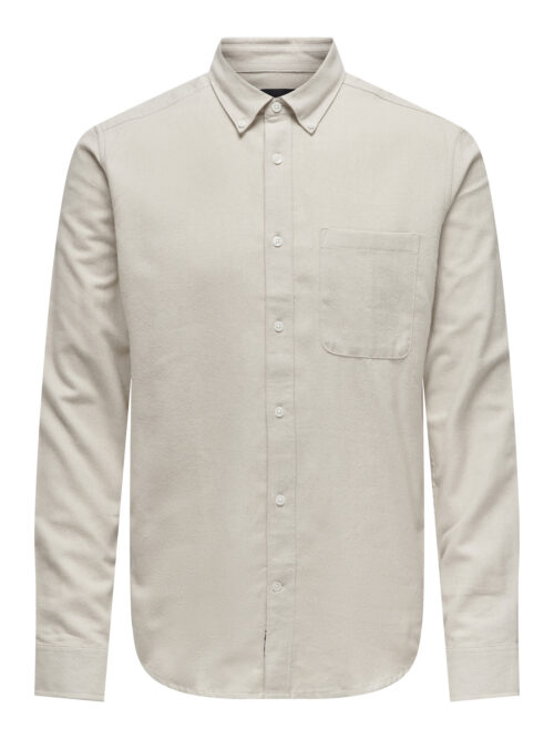 ONLY & SONS ONSGUDMUND SLIM 1-PKT SOLID SHIRT N