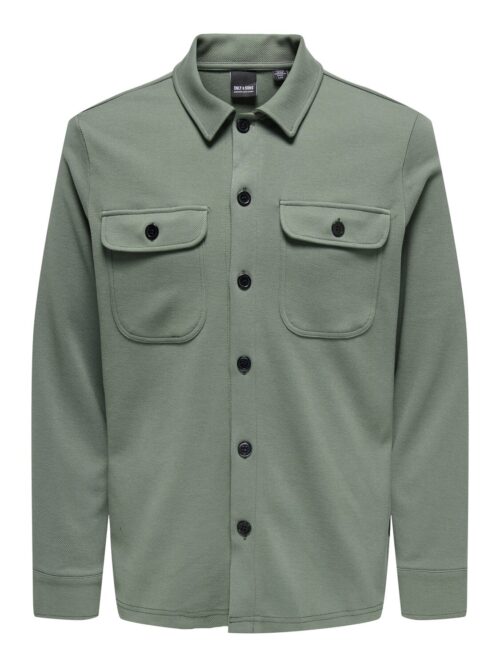 ONLY & SONS ONSNEWKODYL OVERSHIRT SWEAT NOOS