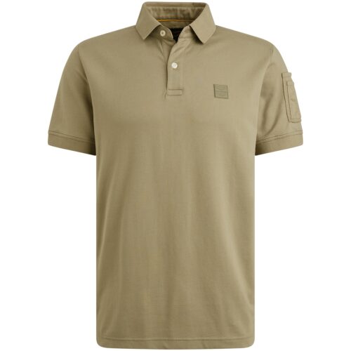 PME Short sleeve polo pique blend