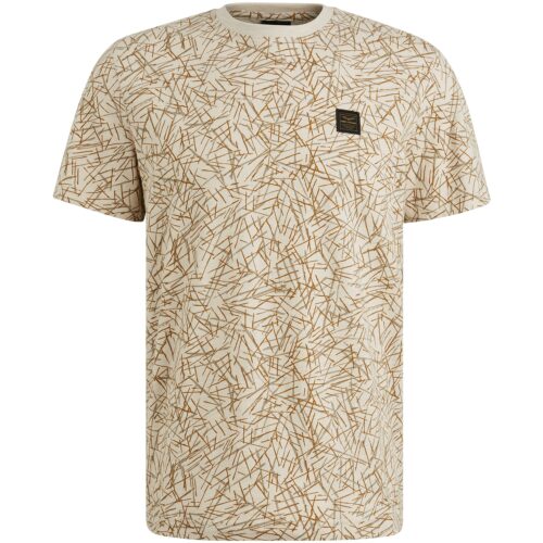 PME Short sleeve r-neck slub jers