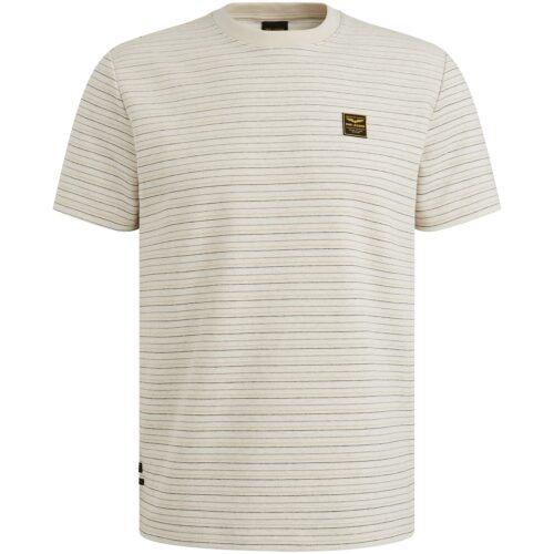 PME Short sleeve r-neck textured