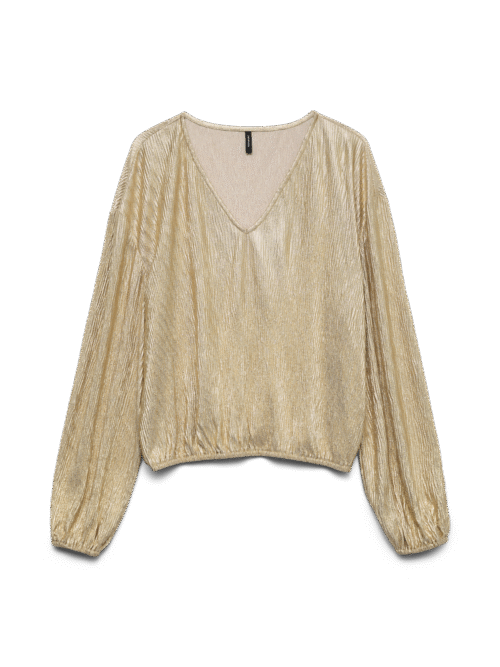 Vero Moda VMGIGI LS V-NECK TOP EXP