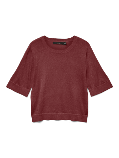 Vero Moda VMMARSALASHINE 2/4 O-NECK PULLOVER
