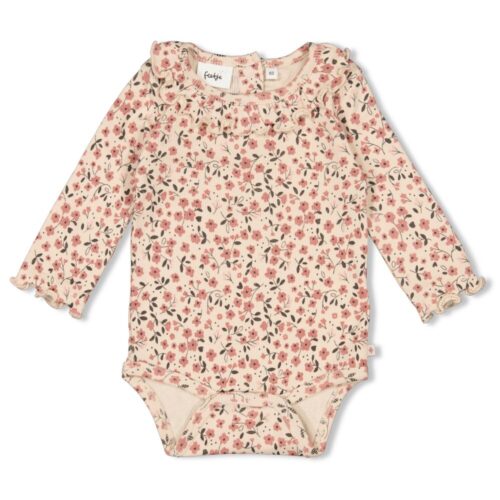 FEETJE Romper rib AOP - Woodland Bloom