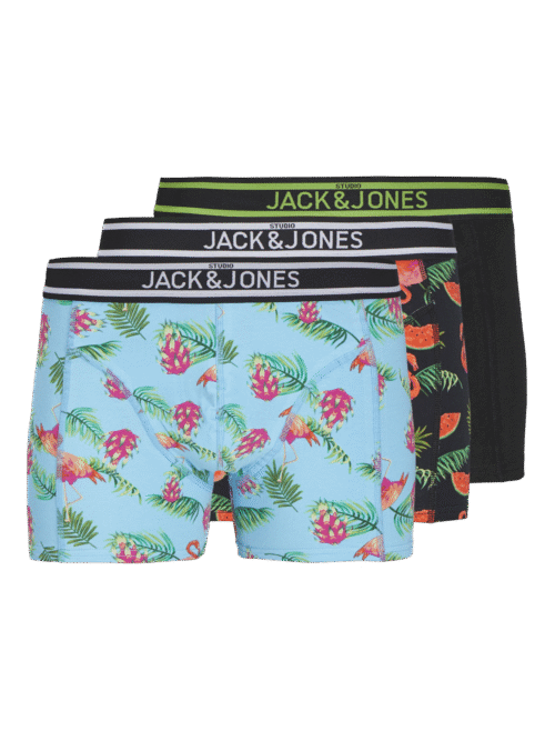 JACK & JONES JACWATERMELON TRUNKS 3 PACK SN