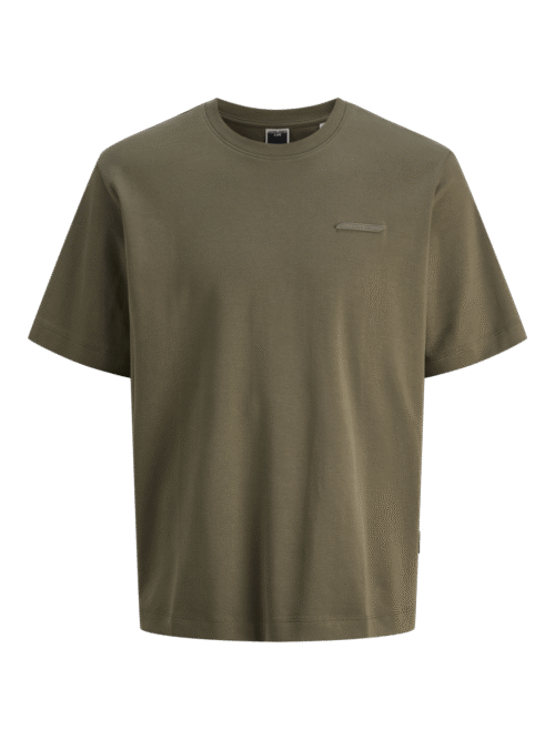 JACK & JONES JCOFUSION INTERLOCK TEE SS CREW NEC