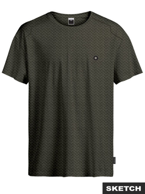 JACK & JONES JCOPUFFER TEE SS CREW NECK SMU
