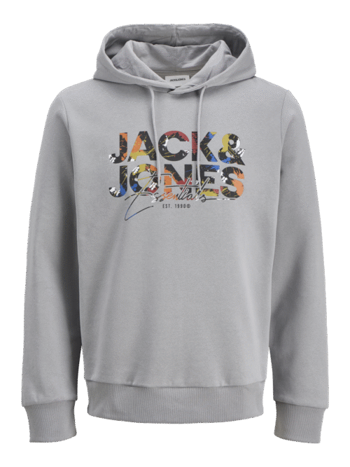 JACK & JONES JJGEPLAS SWEAT HOOD LN