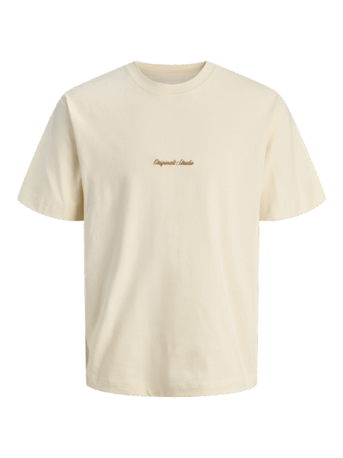 JACK & JONES JORNORREBRO EMB TEE SS CREW NECK NO