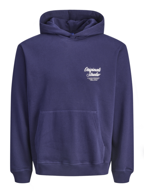 JACK & JONES JORNORREBRO TYPO BACK SWEAT HOOD SN