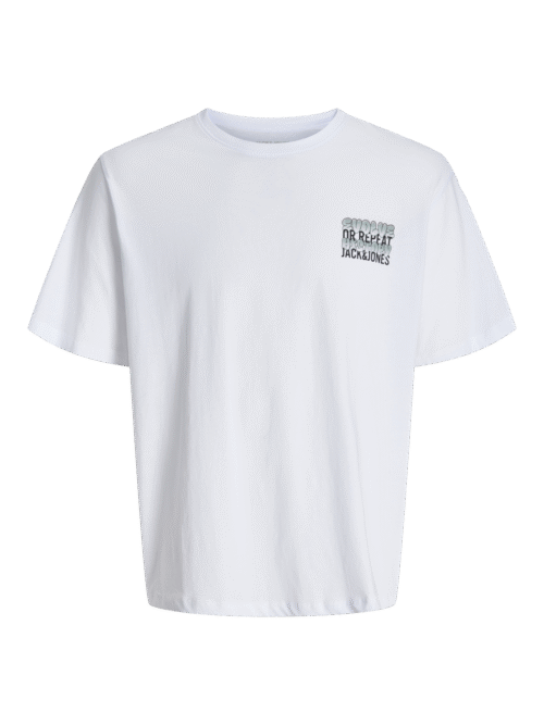 JACK & JONES JUNIOR JJWOBLY TEE SS CREW NECK JNR