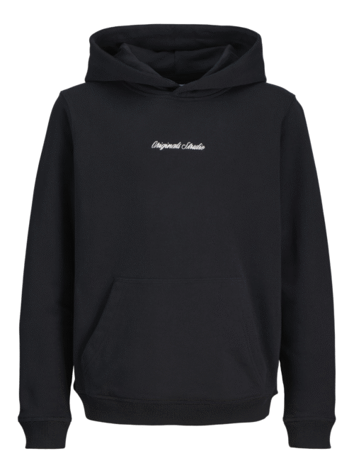 JACK & JONES JUNIOR JORNORREBRO EMB SWEAT HOOD NOOS JNR