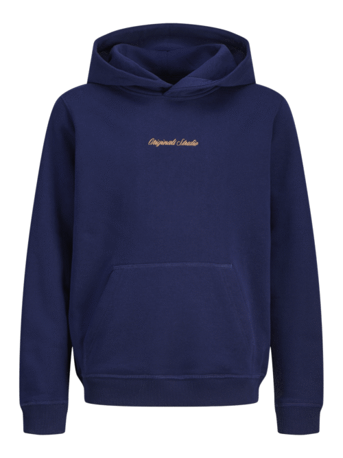 JACK & JONES JUNIOR JORNORREBRO EMB SWEAT HOOD NOOS JNR