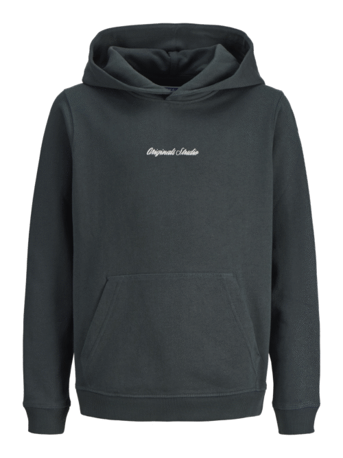 JACK & JONES JUNIOR JORNORREBRO EMB SWEAT HOOD NOOS JNR