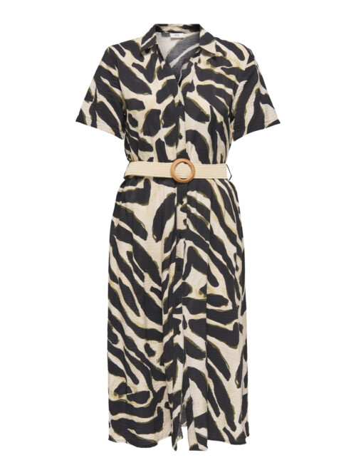 JDY JDYJASMINE S/S MAXI BELT DRESS WVN