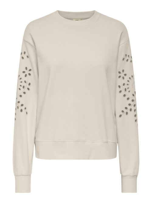JDY JDYJINNI L/S EMB SWEAT JRS