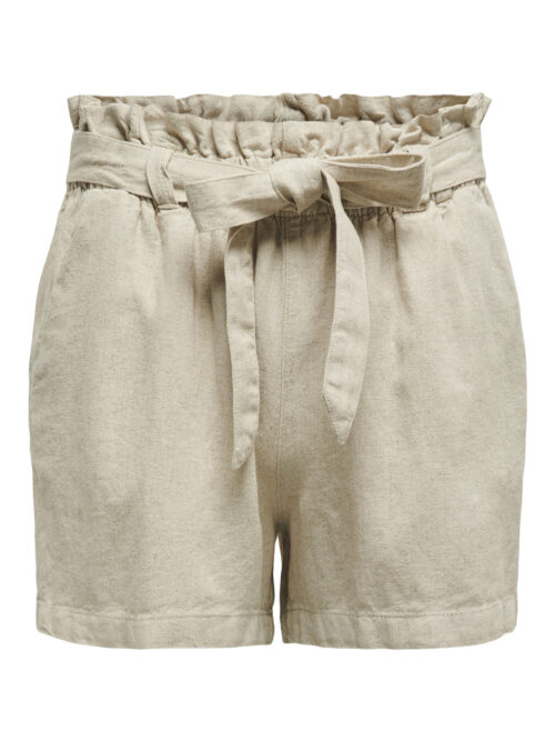 JDY JDYSAY MW LINEN BELT SHORTS WVN NOO