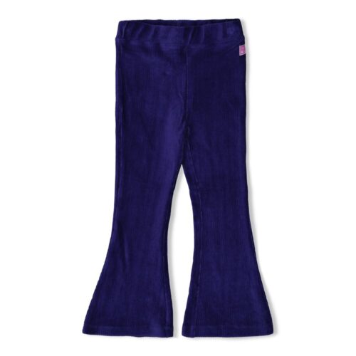 JUBEL Flared broek velours rib - Wild Sou