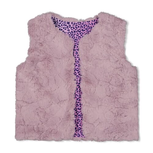 JUBEL Omkeerbaar teddy gilet - Wild Soul