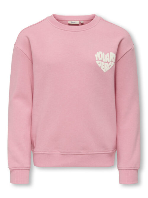 Kids Only KOGDITTE L/S HEART O-NECK CS SWT
