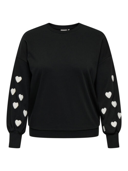 ONLY CARMAKOMA CARMACY L/S O-NECK CC SWT JRS