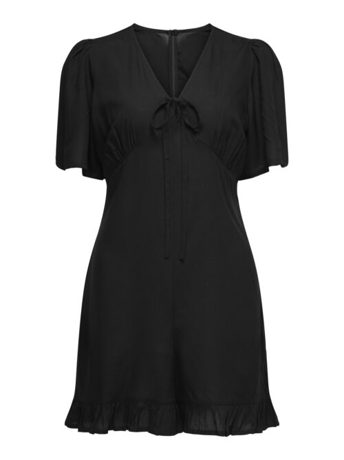 only ONLJENNIE SS KNOT SHORT DRESS OX WV