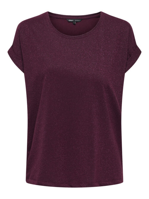 only ONLMOSTER GLITTER S/S TOP NOOS JRS