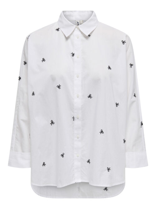 only ONLNEW LINA GRACE LS EMB SHIRT NOOS