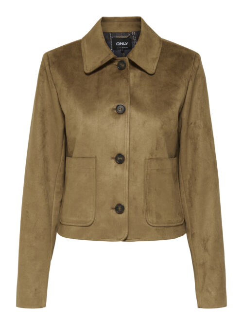 only ONLTULIP LIFE FAUX SUEDE JACKET OTW
