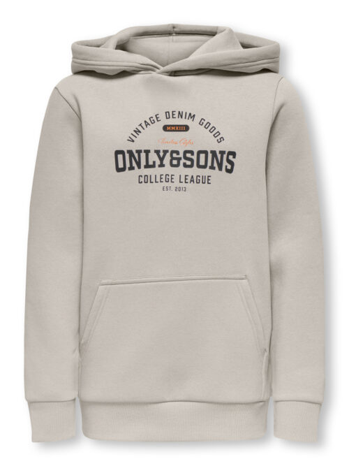 ONLY & SONS KIDS OSJCERES REG VINTAGE PRINT HOOD SWT