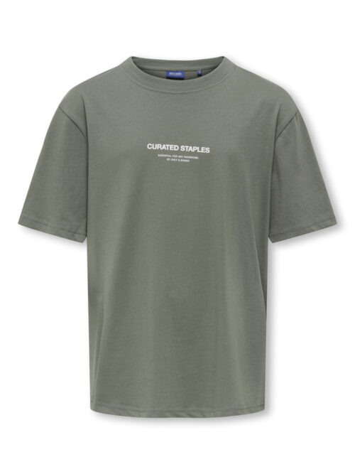 ONLY & SONS KIDS OSJCURATED RLX PRINT SS TEE VD