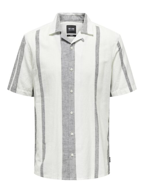 ONLY & SONS ONSCAIDEN LIFE STRIPE RES LINENBLEN