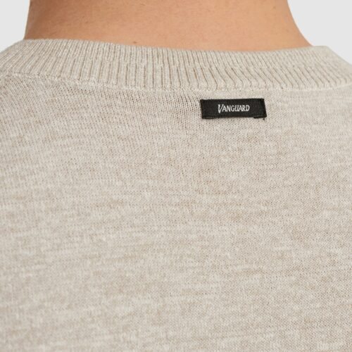 Vanguard Short sleeve r-neck cotton linen b