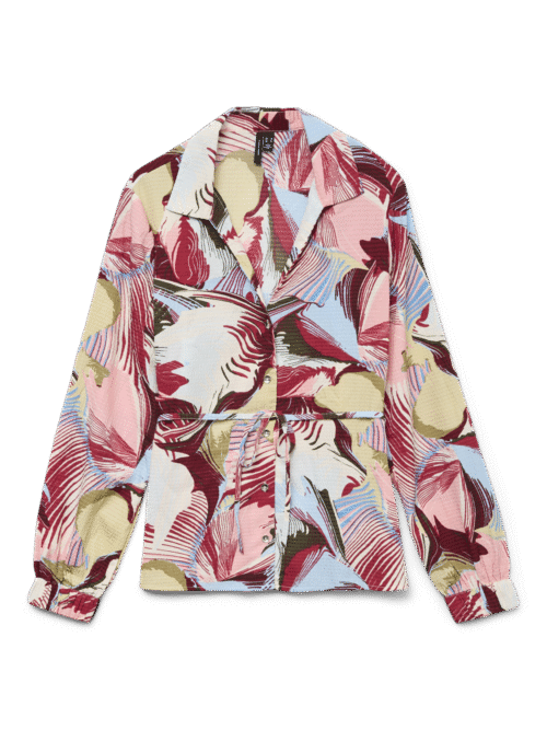 Vero Moda VMRUBY FIE LS BELT SHIRT WVN GA