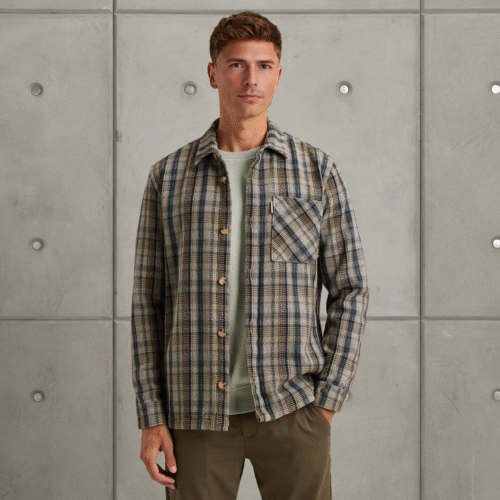 Cast Iron LONG SLEEVE SHIRT Heavy Check