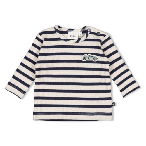 FEETJE Longsleeve rib met streep -  Let's