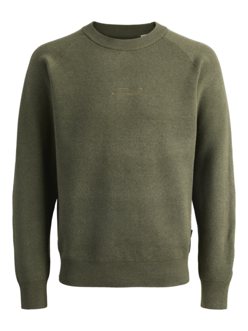 JACK & JONES JCOFUSION KNIT CREW NECK