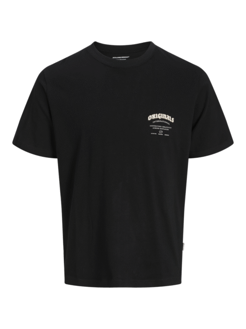 JACK & JONES JUNIOR JORMEADOWS TYPO TEE SS CREW NECK JN
